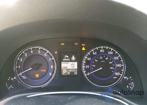 2010 Infiniti G37X from USA, damaged, VIN JN1CV6AR8AM250890